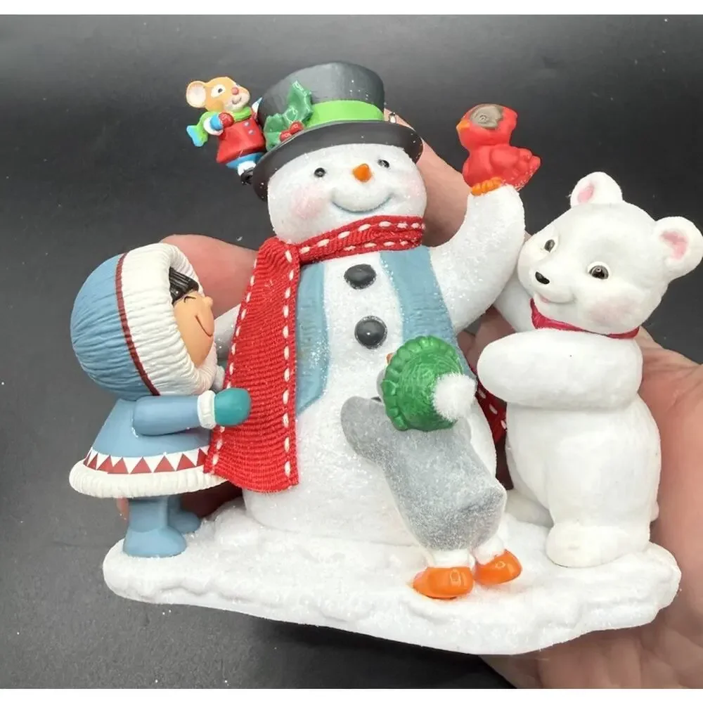 Mint Let's Build a Snowman HALLMARK Member Exclusive No Box -LO23